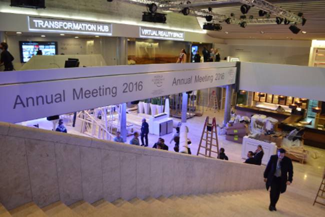 WEF in Davos bevor es losgeht (Foto: CNN International) 