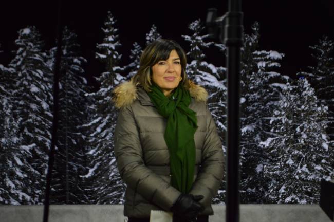 CNN-Moderatorin Christiane Amanpour in beim World Economic Forum 2016 in Davos (Foto: CNN International)
