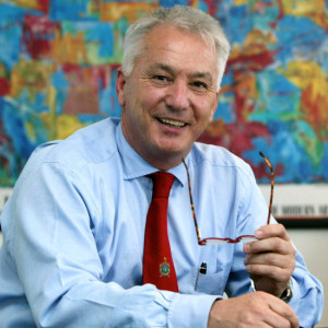 Curt Diehm, Professor und Ärztlicher Direktor der Max Grundig Klinik