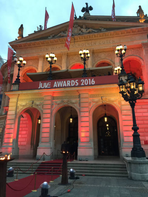 "Juve"-Awards 2016: Alte Oper Frankfurt (Foto: Ute Jasper)