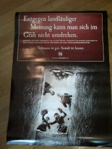 Plakat vom Deutschen Anwaltverein für Erbrechtsanwälte