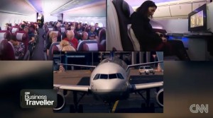 Reiseverhalten im Flugzeug - CNN