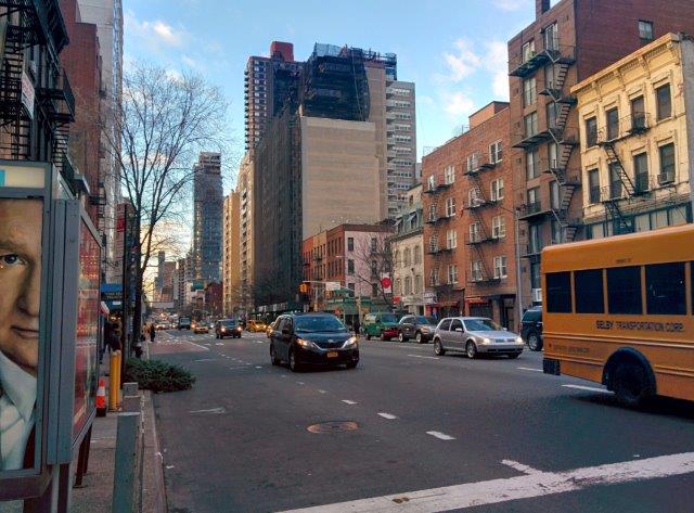 Rush hour um 7.45 Uhr