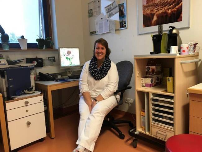 Dr. Christiane Gog, Leiterin der Palliativstation der Uniklinik Frankfurt