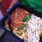 Pastaparty-Pasta. Naja.