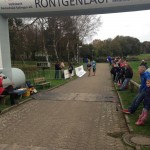 Röntgenschnecke II. Nicht schnell und auf der Zielgerade überholt. Aber: Angekommen.