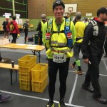 Achtung, joggendes Warnschild.