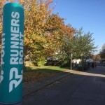 Szenen eines Stadtlaufs (5). Ohne Sponsoren keine Läufe. 